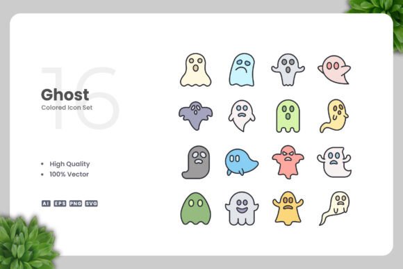 Ghost Colored Icons: A Modern Design Solution for Every Project