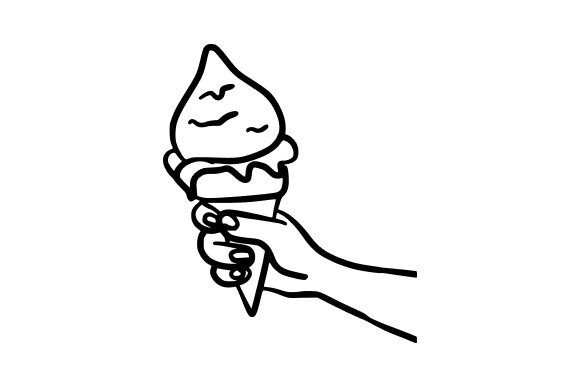 Melting Ice Cream in Hand
