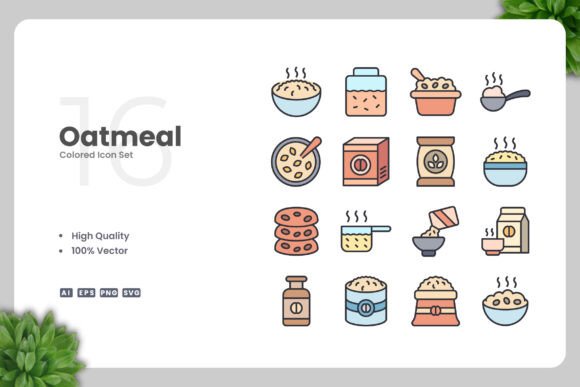 Oatmeal Colored Icons: A Versatile Design Solution for Modern Projects