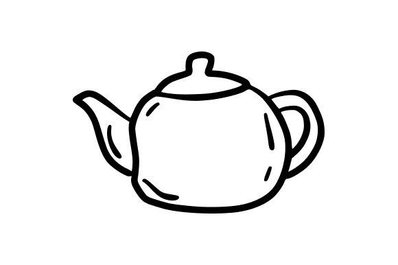 Teapot Sketch: A Versatile Illustration for Creative Projects